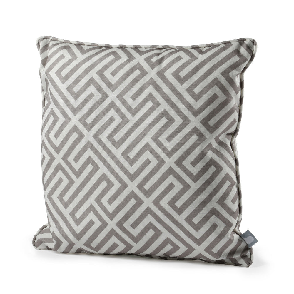 Extreme Lounging - b-cushion outdoor - sierkussen maze - zilvergrijs