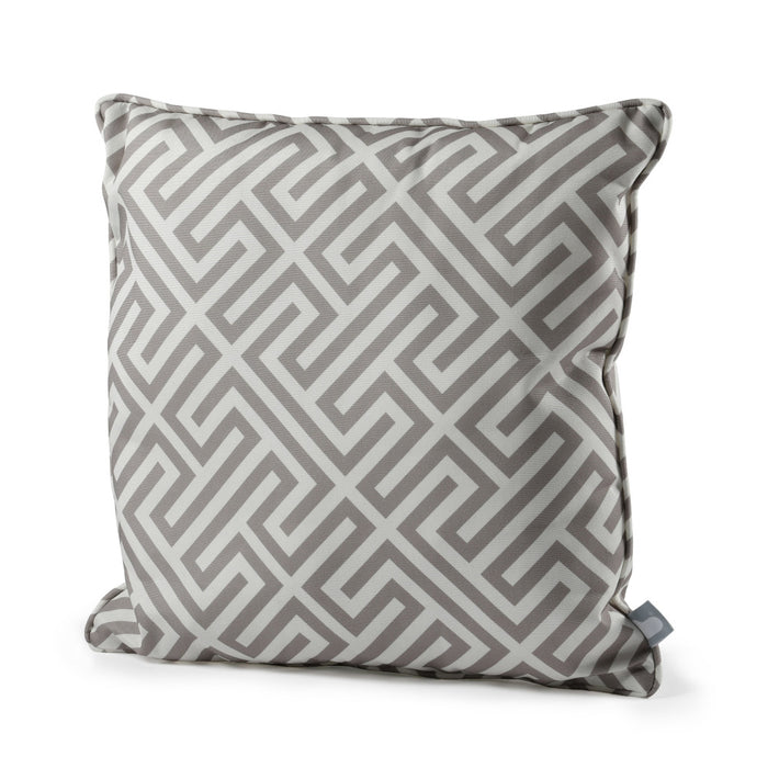 Extreme Lounging - b-cushion outdoor - sierkussen maze - zilvergrijs