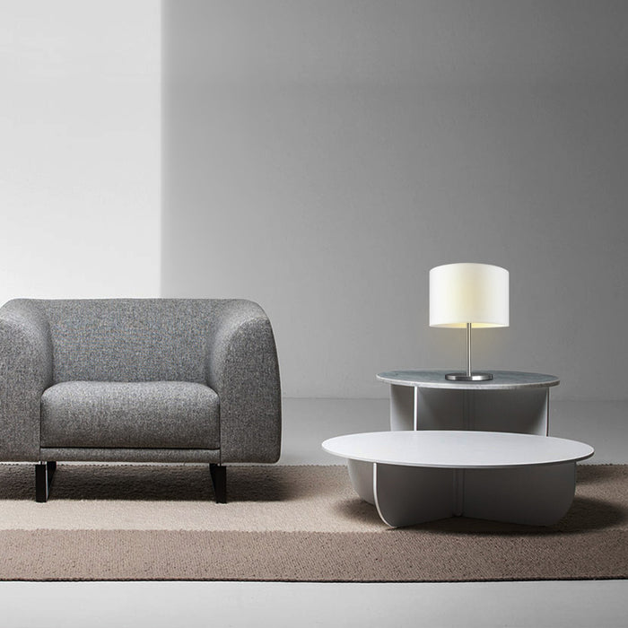 Home Sweet Home Lampenkap Bling Wit - B:30xD:30xH:20cm