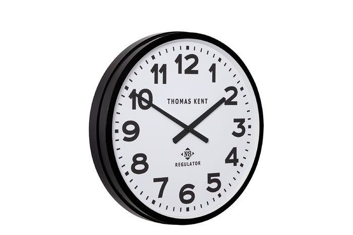 Thomas Kent Klok ro Regulator Ø54CM Wit|Zwart
