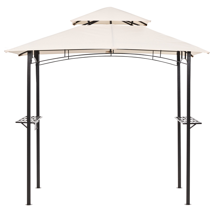 Beliani - NARO - Tuinpaviljoen - Beige - Staal