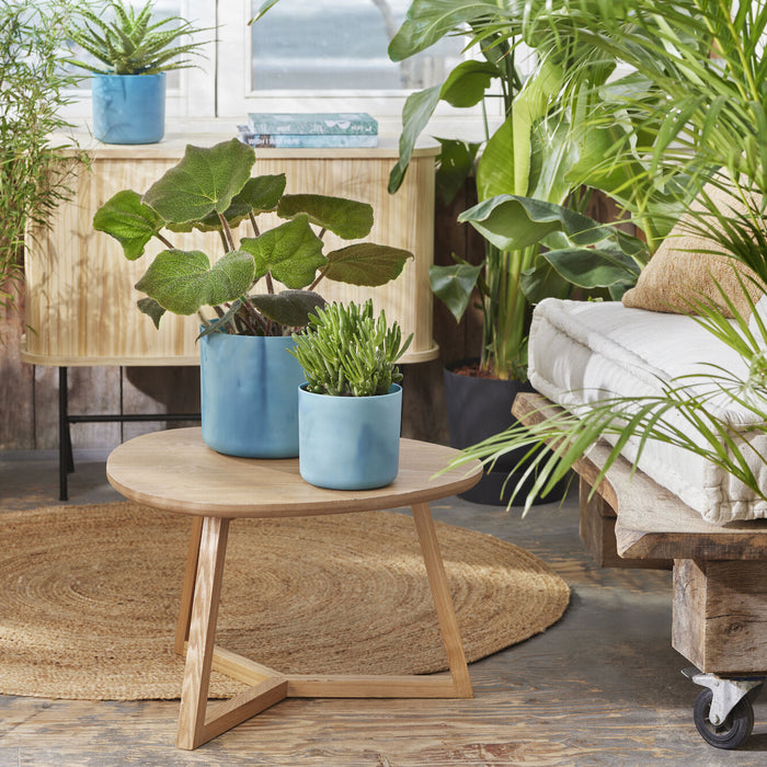 elho The Ocean Bloempot Round Ø 16 cm - Blauw