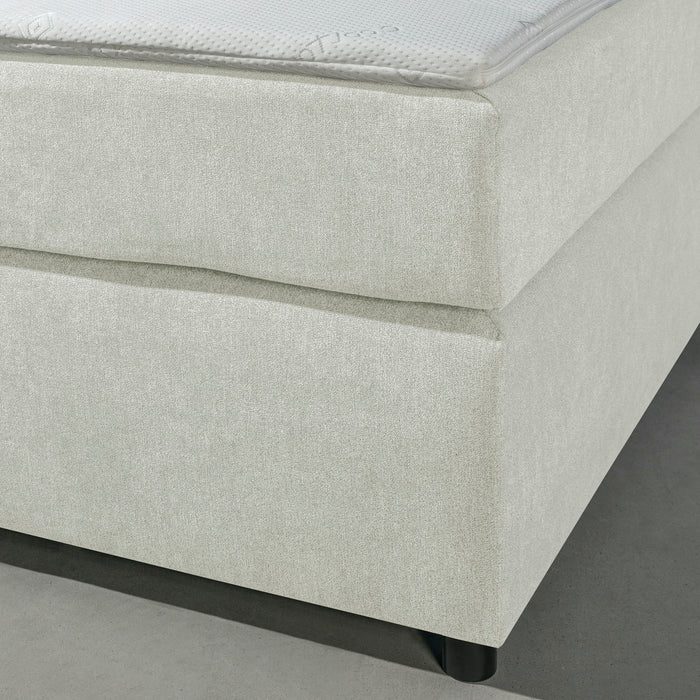 Mörgenn Boxspring Marseille - Pocketvering - Beige - 160x200
