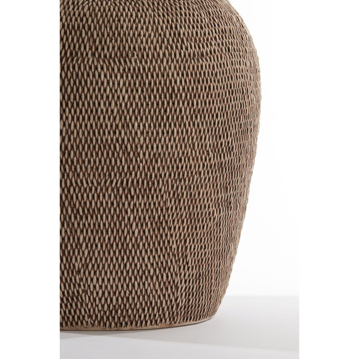 Light & Living Vaas Vendie - Bruin - Ø36cm