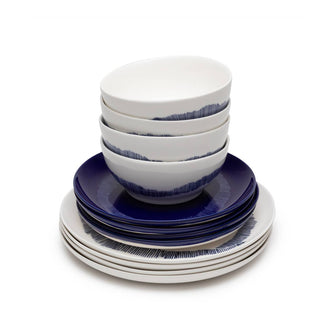 SERAX - Ottolenghi - Feast Serviesset 12-delig - Wit/Blauw