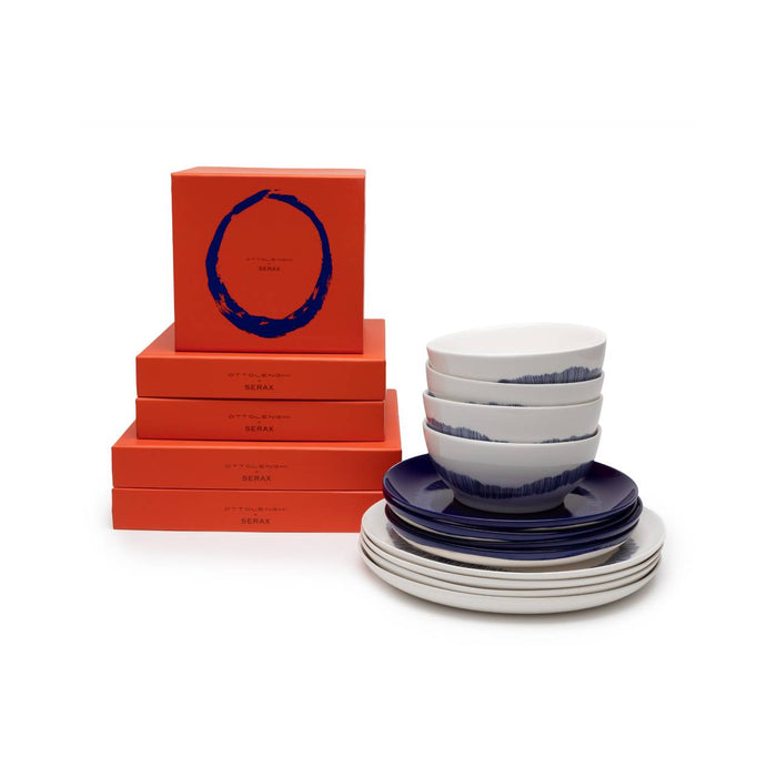 SERAX - Ottolenghi - Feast Serviesset 12-delig - Wit/Blauw