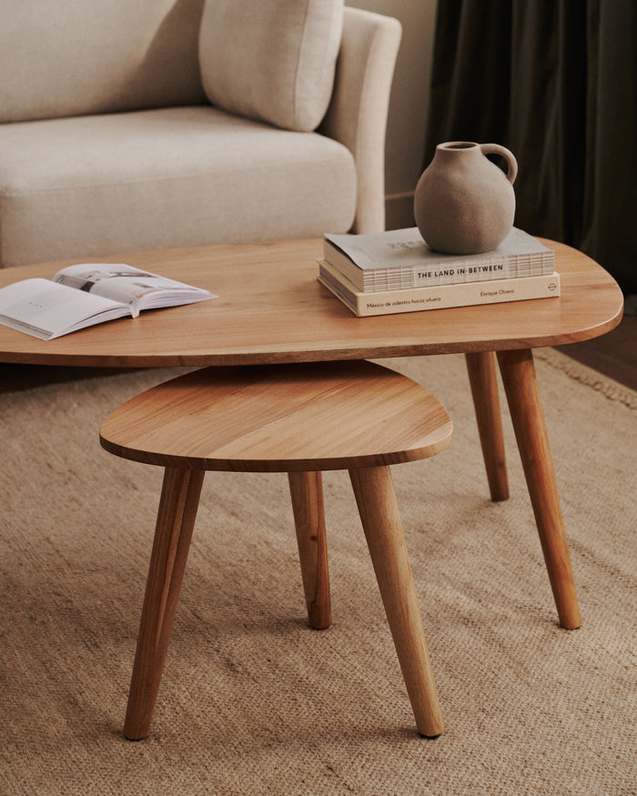 Kave Home Eluana Salontafel 110 x 60 cm - Acaciahout