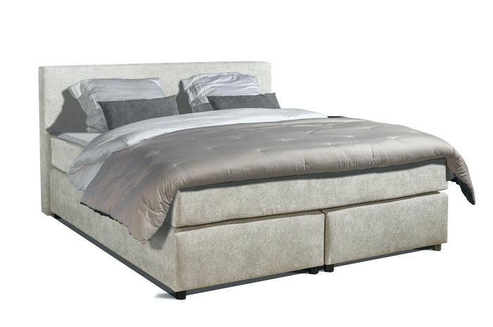 Mörgenn Boxspring Marseille - Pocketvering - Beige - 160x200