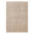 Tapeso Vierkant hoogpolig vloerkleed effen Classic - beige - 200x200
