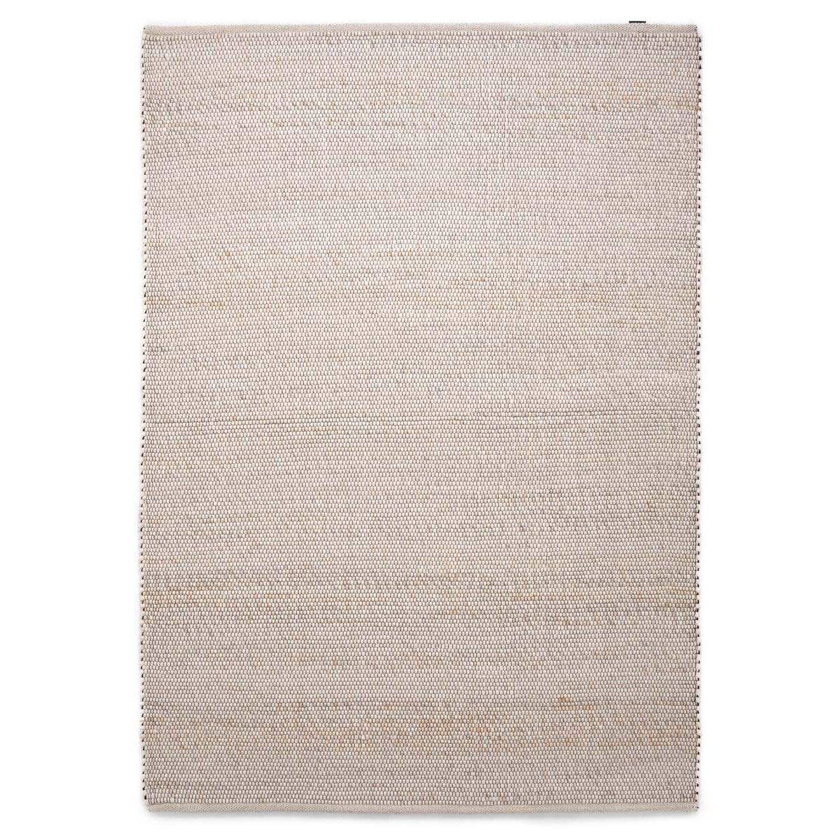 Nordic Weavers Wollen vloerkleed Lett - wit|beige - 250x340 cm
