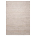 Nordic Weavers Wollen vloerkleed Lett - wit|beige - 140x200 cm