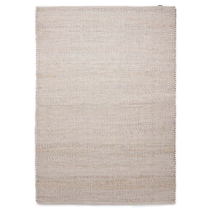 Nordic Weavers Wollen vloerkleed Lett - wit|beige - 200x290 cm