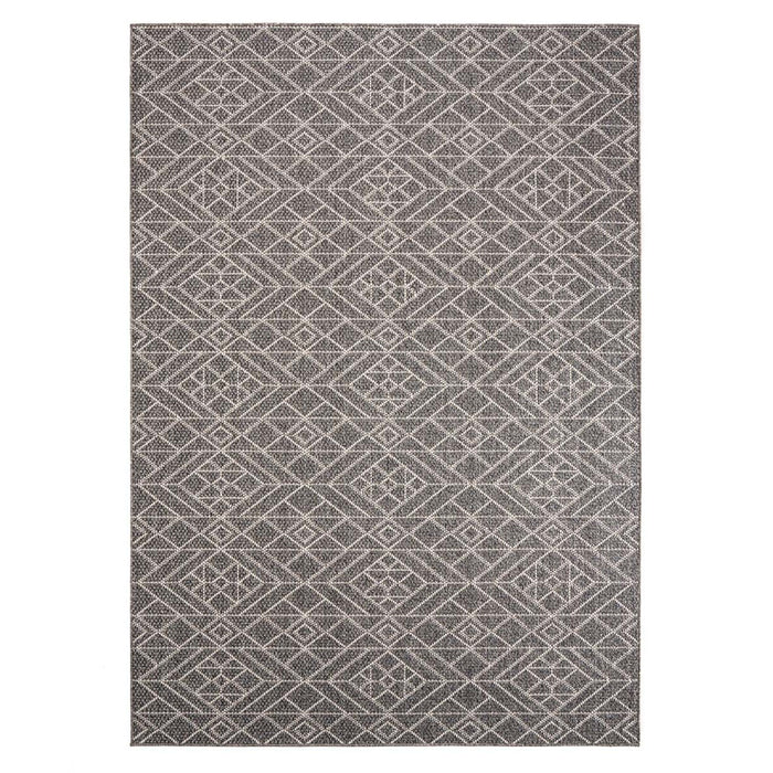 Boho&me Buitenkleed Jupiter - grijs|crème - 200x300 cm