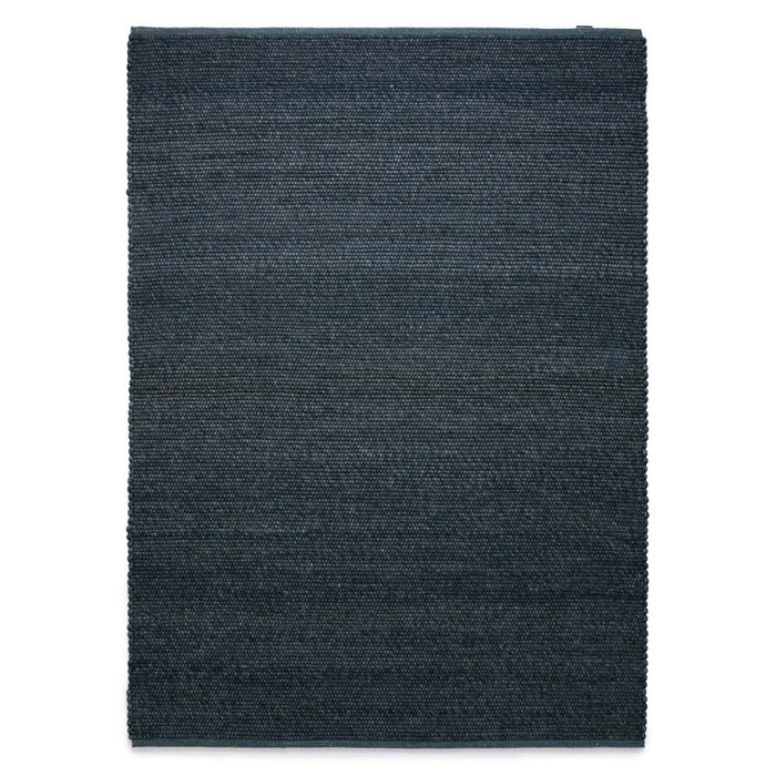 Nordic Weavers Wollen vloerkleed Lett - petrol - 160x230 cm