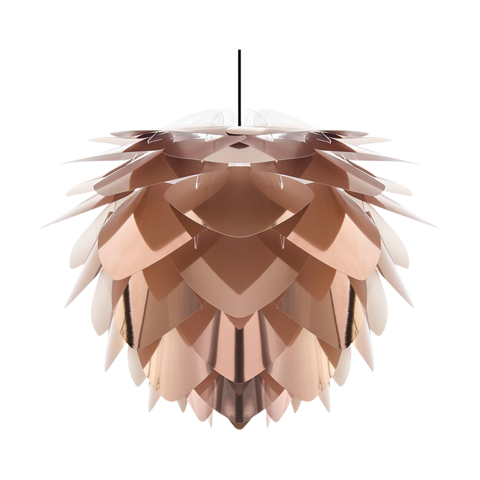 Umage Silvia Medium hanglamp copper - met koordset zwart - Ø 50 cm