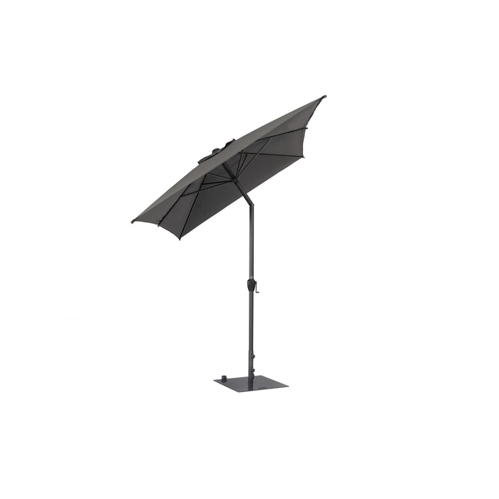 WOOOD Parasol Buiten Lyon - Aluminium - Antraciet - 180x200x300