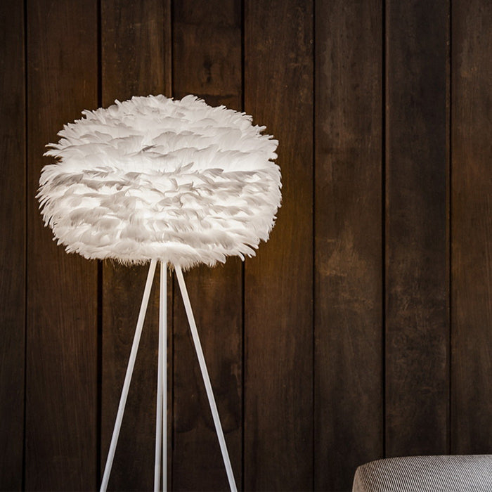 Umage Eos Medium vloerlamp white - met tripod wit - Ø 45 cm