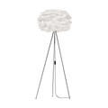 Umage Eos Medium vloerlamp white - met tripod zwart - Ø 45 cm