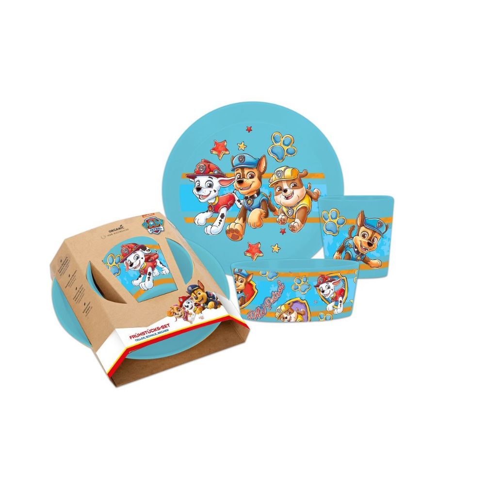 Koziol - Ontbijtset PAW Patrol, Set van 3, Organic, Blauw - Koziol | C