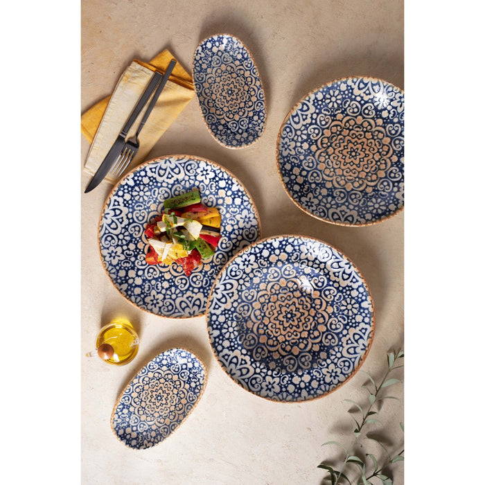 Bonna Dinerbord - Alhambra - Porselein - 33 cm - set van 6