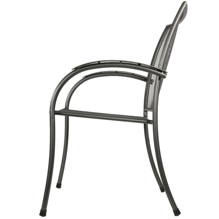 Lesli Living Nordic dining tuinstoel | strekmetaal | stapelbaar |