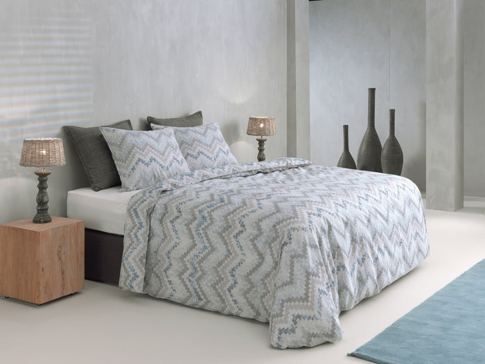 Zo Home Dekbedovertrek Katoen Samanta - blue