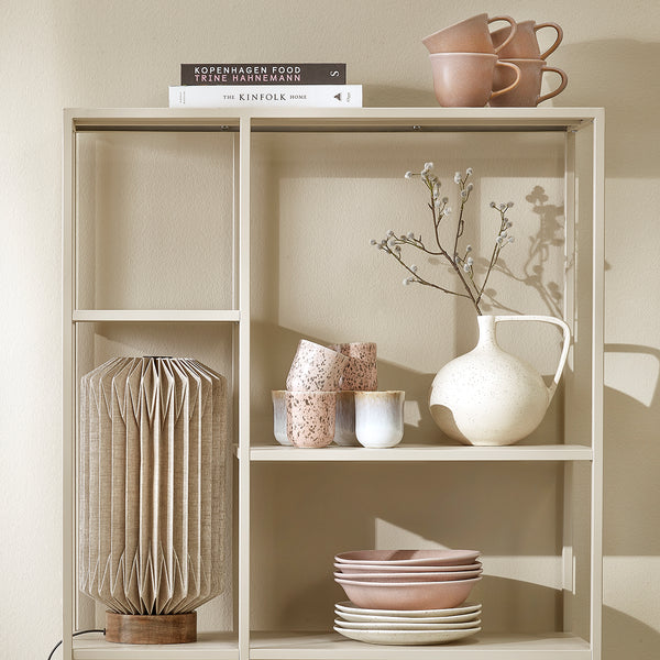 by fonQ Mixed Ceramics Pastaborden 4st. - Ø 22 cm - Dusty Rose