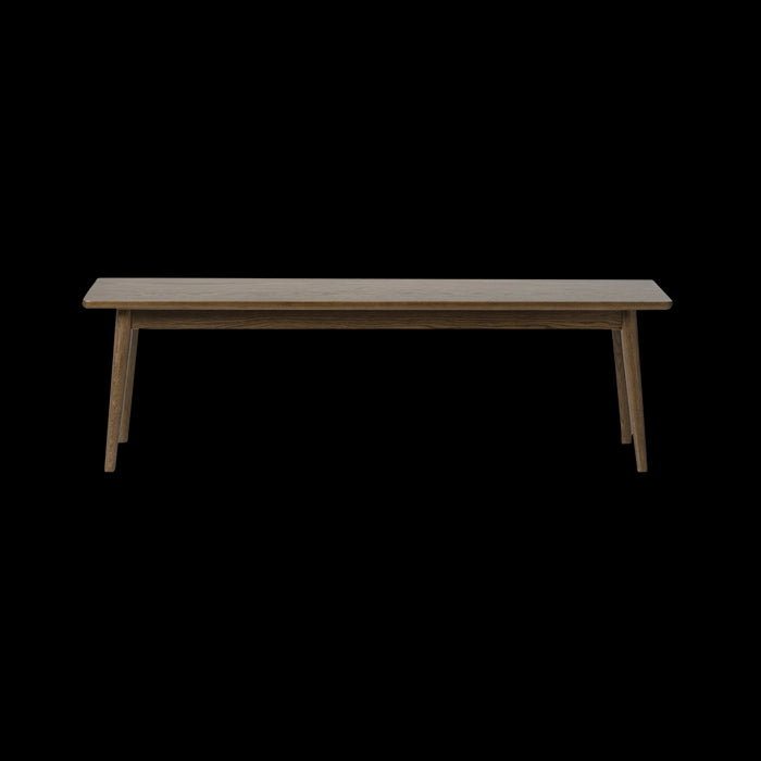 Olivine Boas houten eetkamerbank gerookt eiken - 150 cm