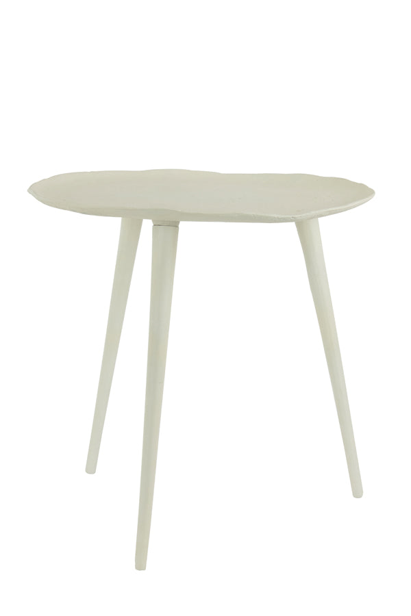 Light & Living - Bijzettafel ASARPAI - Ø46x44cm - Wit