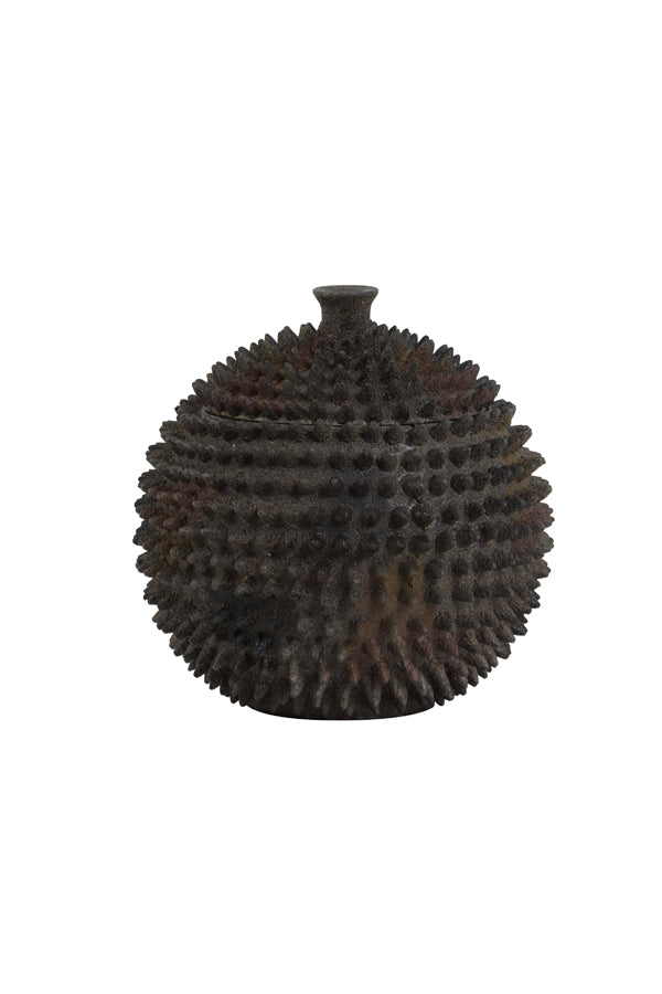 Light & Living Light&living Deco box Ø18x17,5 cm CALDRAS bruin