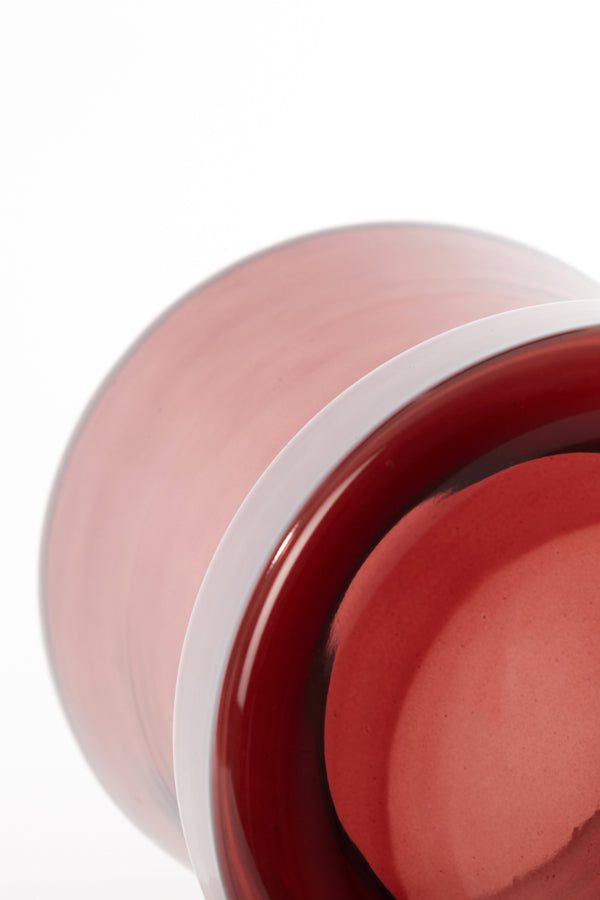 Light & Living - Bijzettafel DAKWA - Ø30x50cm - Rood