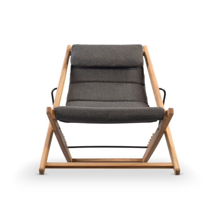 Chill-Dept. - Beaver Creek Outdoor Loungestoel Charcoal