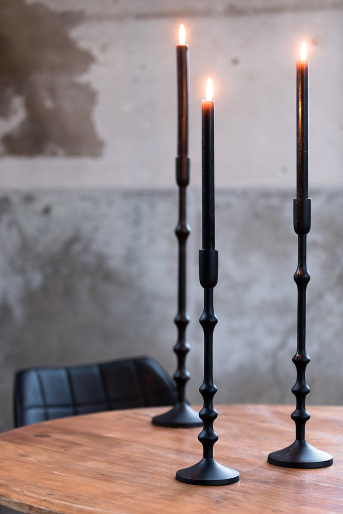 Light & Living Light&living Kandelaar Ø13x60 cm SEMUT mat zwart