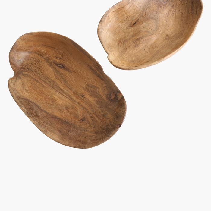 Raw Materials Teakhouten schaal