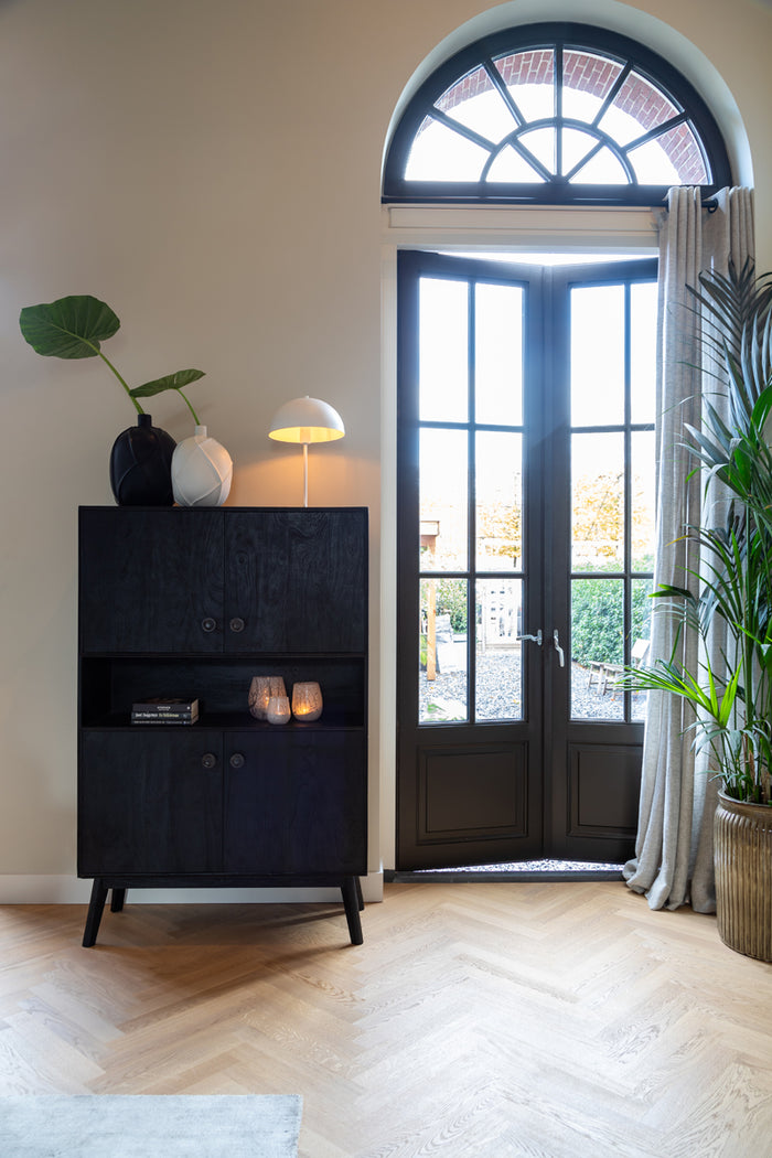 Light & Living - Tafellamp MEREL  - 29.5x29.5x45cm - Wit