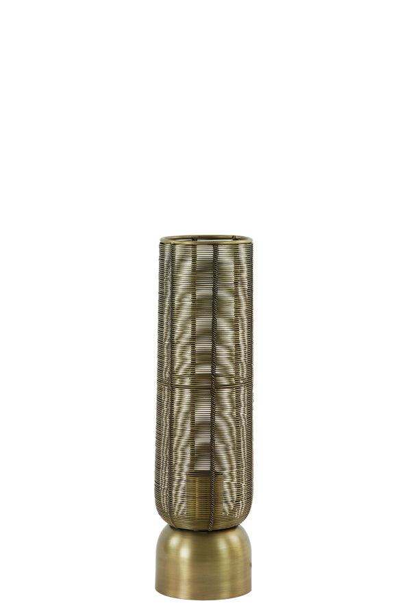 Light & Living - Tafellamp LEZUZA - Ø11x39.5cm - Brons