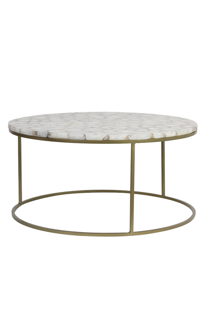 Light & Living - Salontafel AXAT  - 80x80x38cm - Brons