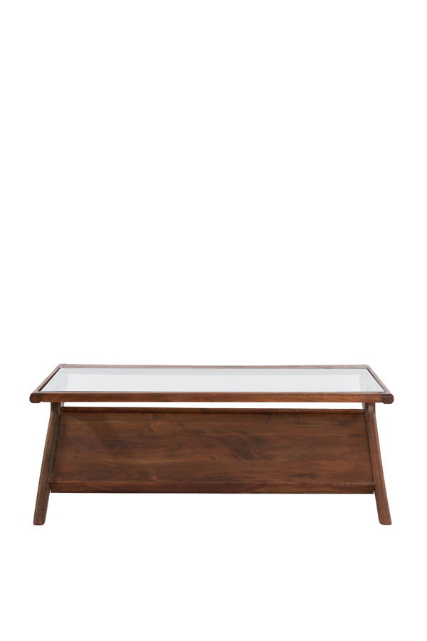 Light & Living - Salontafel YUKI - 112x70x41cm - Bruin