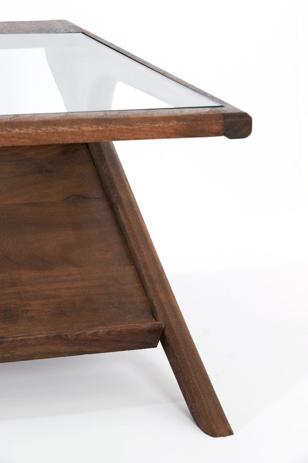 Light & Living - Salontafel YUKI - 112x70x41cm - Bruin