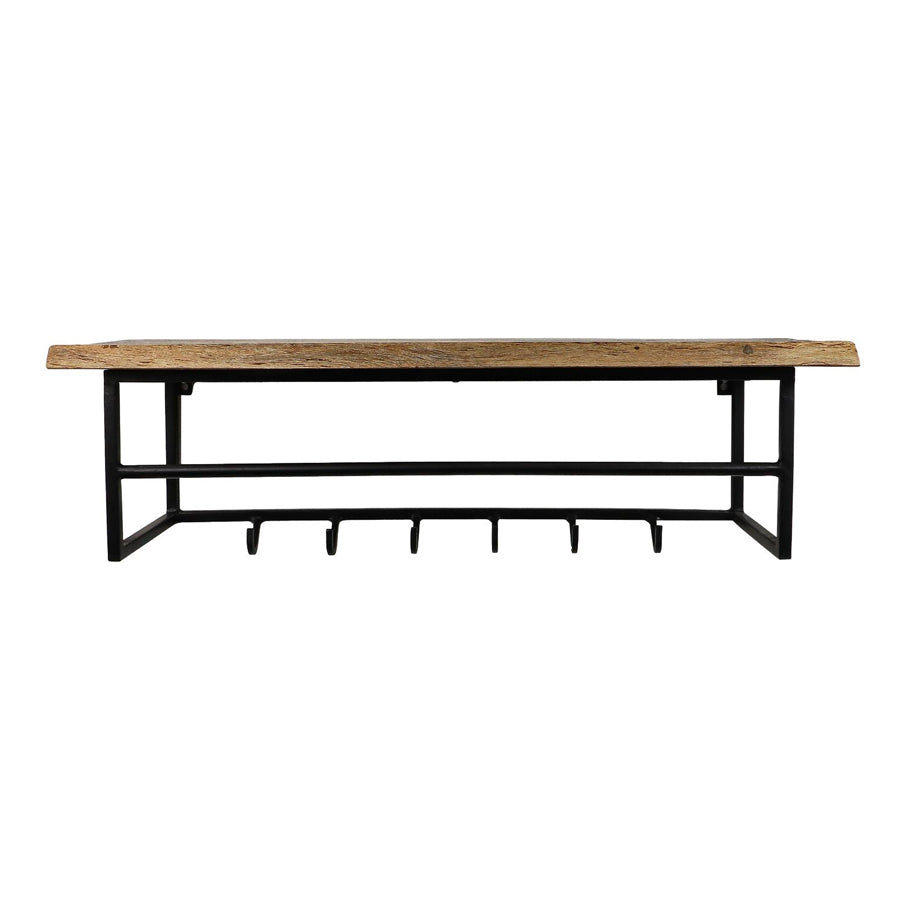 Vtw Living - Kapstok van Acaciahout - Industrieel - 90 cm