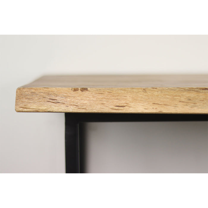 Vtw Living - Kapstok van Acaciahout - Industrieel - 90 cm