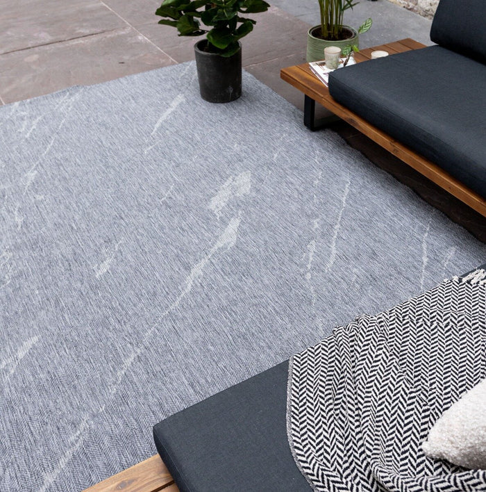 Eva Interior Buitenkleed Marble Grijs  160x230cm