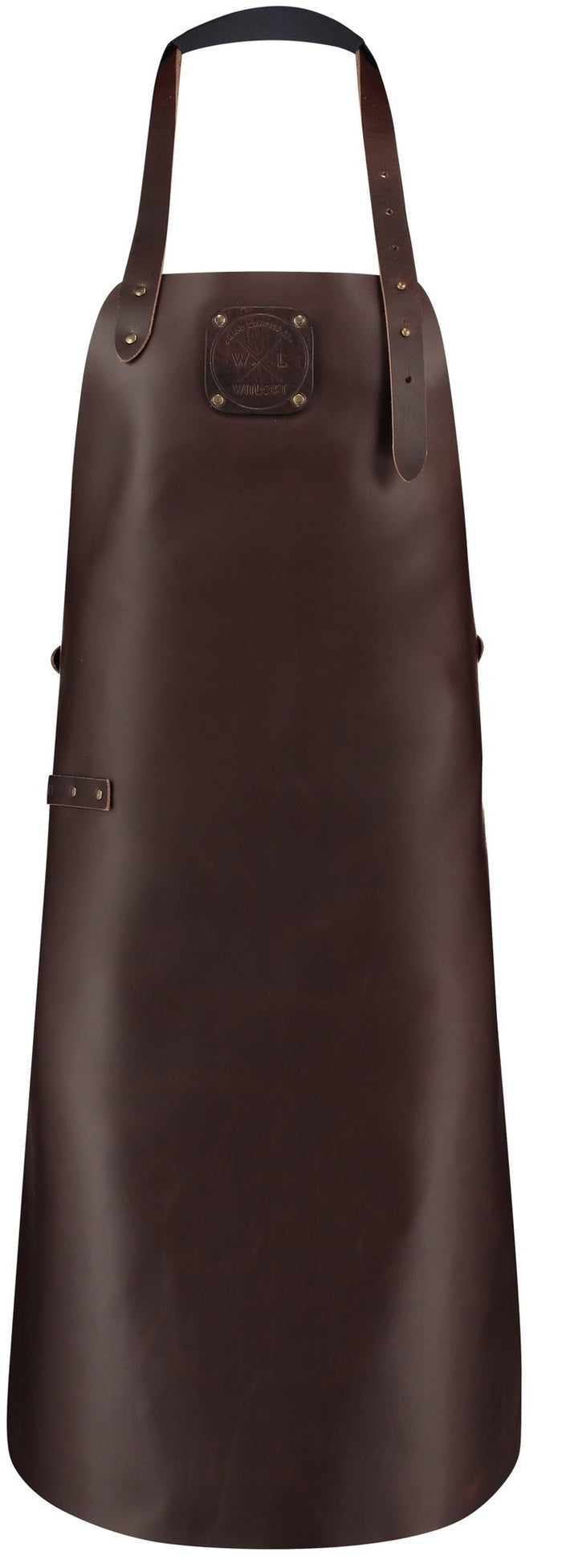 Witloft leren schort classic xxl - donkerbruin