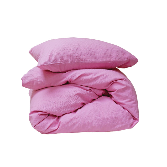 Crisp Sheets Dekbedovertrek 140 x 220 cm - Sunset Pink