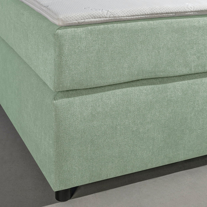 Mörgenn Boxspring Marseille - Pocketvering - Groen - 180x200