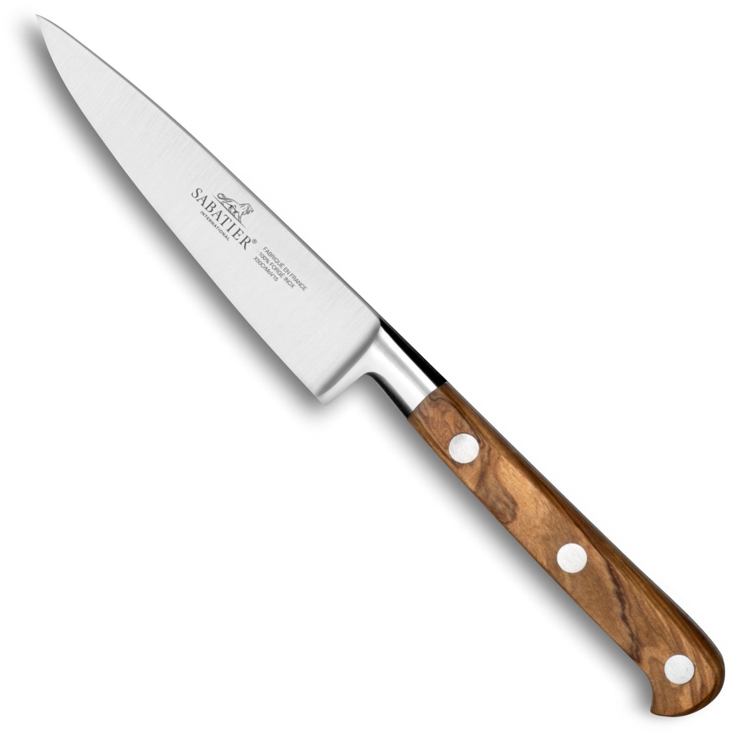 Lion Sabatier Idéal schilmes - olijfhouten handvat - 10 cm