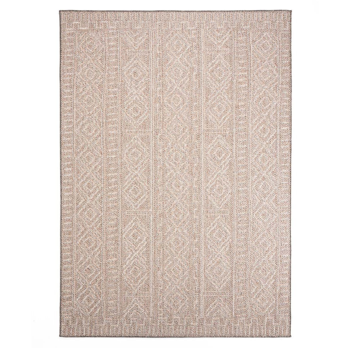 Boho&me Buitenkleed Aztec Dreams - oudroze - 80x150 cm