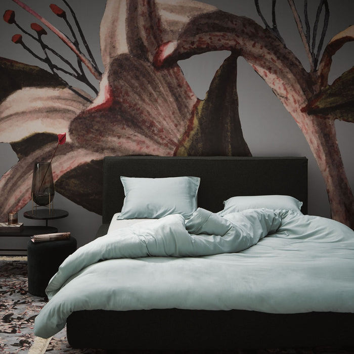 Essenza Minte Dekbedovertrek  240 x 220 cm - Dusty green