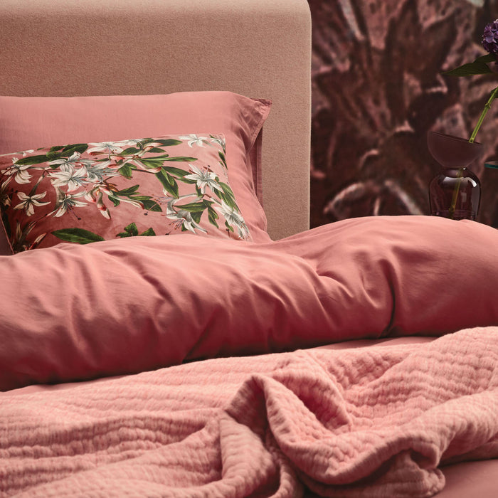 Essenza Minte Dekbedovertrek 240 x 220 cm - Dusty rose
