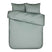 Essenza Minte Dekbedovertrek  240 x 220 cm - Dusty green